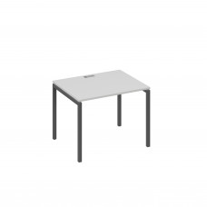 Стол письменный на металлокаркасе DUE серый / металлокаркас антрацит А4 А2 022 СЕ