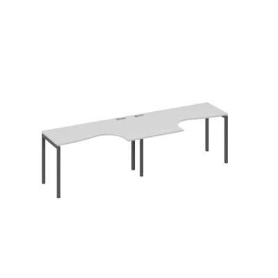 Рабочая станция Классика каркас DUE (2х140) серый / металлокаркас антрацит А4 А2 033-2 СЕ