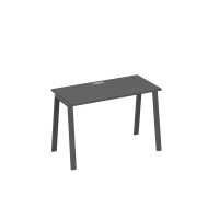 Стол письменный на металлокаркасе TRE антрацит премиум / металлокаркас антрацит А4 А3 003 АР