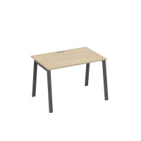 Стол письменный на металлокаркасе TRE дуб скандинавский / металлокаркас антрацит А4 А3 023 ДК