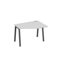 Стол эргономичный металлокаркас TRE правый "Техно" серый / металлокаркас антрацит А4 А3 052 СЕ