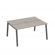 Станция 2х160 рабочая с металлокаркасом TRE мокко премиум / металлокаркас антрацит А4 А3 172 МП