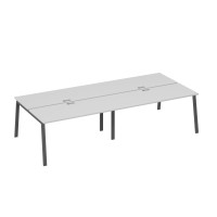 Рабочая станция на металлокаркасе TRE (4х160) серый / металлокаркас антрацит А4 А3 175-2 СЕ