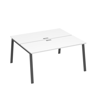 Станция 2х160 на опорах TRE белый премиум / металлокаркас антрацит А4 А3 175 БП