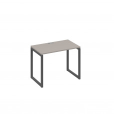 Стол письменный на металлокаркасе QUATTRO мокко премиум / металлокаркас антрацит А4 А4 002 МП