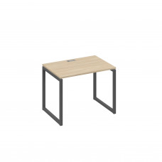 Стол письменный на металлокаркасе QUATTRO дуб скандинавский / металлокаркас антрацит А4 А4 012 ДК