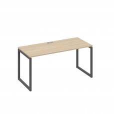 Стол письменный на металлокаркасе QUATTRO дуб скандинавский / металлокаркас антрацит А4 А4 015 ДК