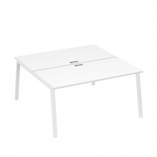 Рабочая станция (2х160) каркас TRE белый премиум / металлокаркас белый А4 Б3 178 БП