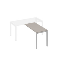 Брифинг-приставка каркас UNO мокко премиум / металлокаркас серый А4 С1 072 МП