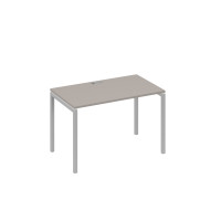 Стол письменный на металлокаркасе DUE мокко премиум / металлокаркас серый А4 С2 013 МП