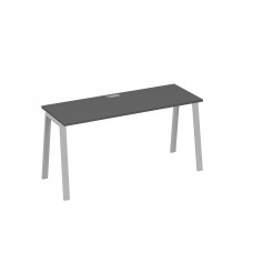 Стол письменный на металлокаркасе TRE антрацит премиум / металлокаркас серый А4 С3 005 АР