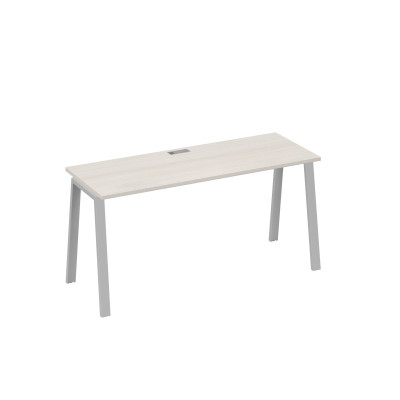 Стол письменный на металлокаркасе TRE дуб / металлокаркас серый А4 С3 005 ДШ