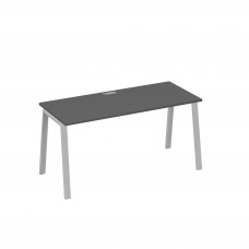 Стол письменный на металлокаркасе TRE антрацит премиум / металлокаркас серый А4 С3 015 АР