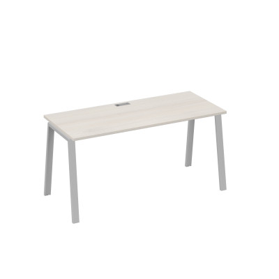 Стол письменный на металлокаркасе TRE дуб / металлокаркас серый А4 С3 015 ДШ