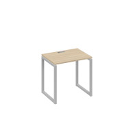 Стол письменный на металлокаркасе QUATTRO дуб скандинавский / металлокаркас серый А4 С4 001 ДК