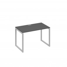 Стол письменный на металлокаркасе QUATTRO антрацит премиум / металлокаркас серый А4 С4 013 АР