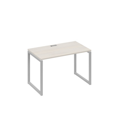 Стол письменный на металлокаркасе QUATTRO дуб / металлокаркас серый А4 С4 013 ДШ