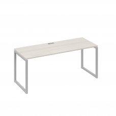 Стол письменный на металлокаркасе QUATTRO дуб / металлокаркас серый А4 С4 016 ДШ