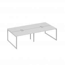 Станция (4х140) на металлокаркасе QUATTRO рабочая серый / металлокаркас серый А4 С4 174-2 СЕ