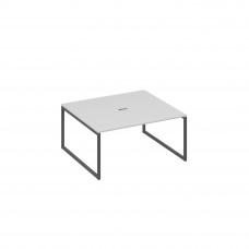Стол переговорный 160 на каркасе QUATTRO серый / металлокаркас антрацит А4 А4 136 СЕ
