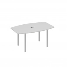 Стол 160 для переговоров на каркасе DUE серый / металлокаркас серый А4 С2 111 СЕ