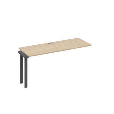 Секция 160 станции на металлокаркасе UNO дуб скандинавский / металлокаркас антрацит А4 А1 005-1 ДК