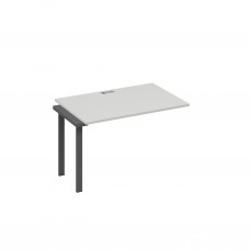 Секция 120 стола станции с опорами TRE серый / металлокаркас антрацит А4 А3 023-1 СЕ