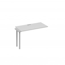 Секция стола рабочей станции на каркасе DUE серый / металлокаркас серый А4 С2 003-1 СЕ