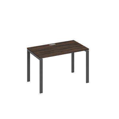 Стол письменный на металлокаркасе UNO дуб ристретто/ металлокаркас антрацит А4 А1 013 ДР