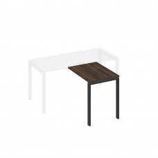 Брифинг-приставка с каркасом UNO дуб ристретто/ металлокаркас антрацит А4 А1 071 ДР