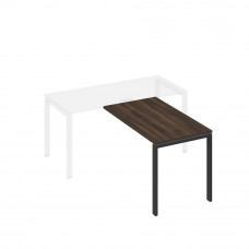 Брифинг-приставка на металлокаркасе UNO дуб ристретто/ металлокаркас антрацит А4 А1 074 ДР