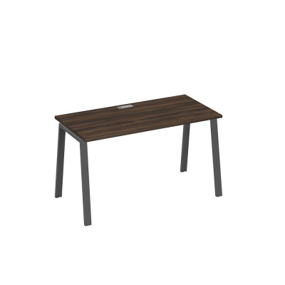 Стол письменный на металлокаркасе TRE дуб ристретто/ металлокаркас антрацит А4 А3 014 ДР