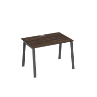 Стол письменный на металлокаркасе TRE дуб ристретто/ металлокаркас антрацит А4 А3 023 ДР