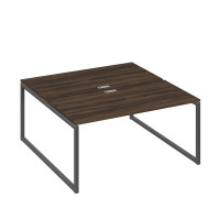 Станция (2х160) рабочая на каркасе QUATTRO дуб ристретто/ металлокаркас антрацит А4 А4 178 ДР