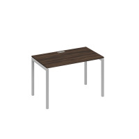 Стол письменный на металлокаркасе DUE дуб ристретто/ металлокаркас серый А4 С2 013 ДР
