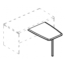 Брифинг-приставка фронтальная на опоре ML вяз либерти / вяз либерти МР А2 073 ВЛ