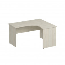 Стол эргономичный правый дуб шамони К.124 ДШ