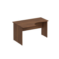 Стол эргономичный левый французский орех К 132
