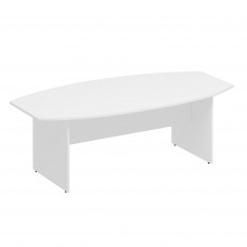 Стол для переговоров белый премиум К.143 БП