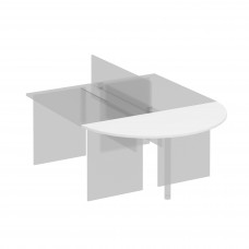 Приставка к столу белый премиум К.209 БП