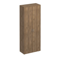 Шкаф для документов закрытый дуб шамони темный К 372