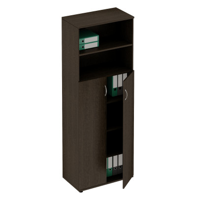 Шкаф для документов венге темный ФР 378