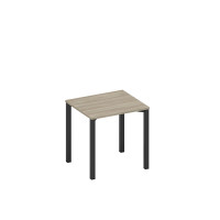 Стол письменный на металлокаркасе вяз либерти/ черный гладкий А1 ЧР 011.1 ВЛ