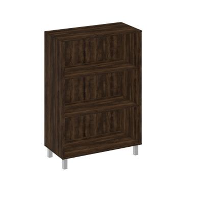 Стеллаж стационарный дуб ристретто В 420-820 ДР