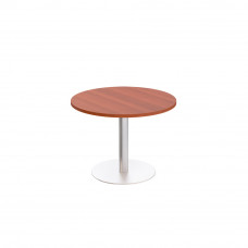 Стол для переговоров круглый на опоре-колонне миланский орех ПТ 141 ОМ