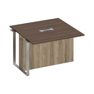 Секция стола для переговоров промежуточная дуб гладстоун / дуб гладстоун / дуб гладстоун светлый СП 109 ДГ ДГ ДС ХР