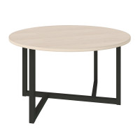 Стол журнальный Триада-11Д черный/выбеленный дуб ТД-11Д ч/вд