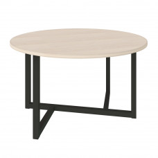 Стол журнальный Триада-11Д черный/выбеленный дуб ТД-11Д ч/вд