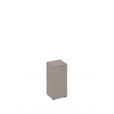 Шкаф низкий узкий закрытый мокко премиум А4 9451 МП