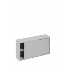 Шкаф-купе низкий (для 2-х столов 70) серый А4 303 СЕ